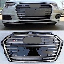 Audi A3 Uyumlu 13-17 Panjur S3 Siyah-krom