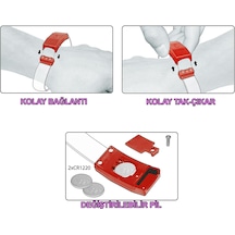 Festival &amp Amp Amp Parti Led Bileklik Baskı Yapılabilir 3 Farklı Mod Işıklı 1 Adet 5691 "