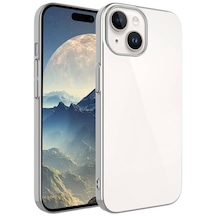 Nihcase Apple Uyumlu iPhone 15 Plus Kılıf Sert Pc Renkli Çerçeveli Riksos Kapak