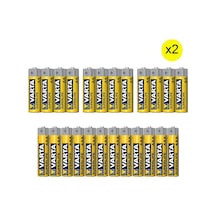 Varta Superlife 48'li Özel Pil Paketı 24 AA + 24 AAA