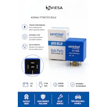 Korna Titretici Role 12v 5 Pin Oto Role Universal Oto Elektrik Rolesi
