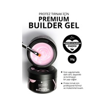 Momo Professional Premium Builder Gel Protez Tırnak Jeli No.06 Pembe 35 gr