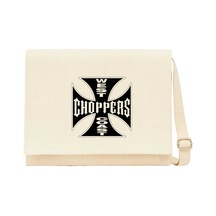 West Coast Choppers Krem Kanvas Postacı Çantası