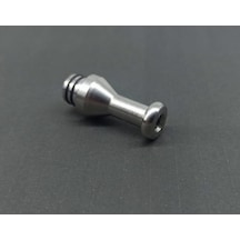510 Pin 304 Çelik Damla Kutusu Drip Tip Driptip Model-1 Gümüş