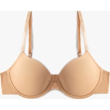 Koton Push Up Sütyen Dolgulu Balenli Destekli Basic Ten Rengi 4slk10004mk 4SLK10004MK912 Ten Rengi