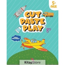 Cut Paste Play - Family Engagement - İngilizce Kes Yapıştır Oyna Kitabı 2 - 5+ Age- Yeti Kitap