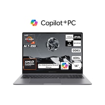 Asus Expertbook P3 PM3406CKA-LY0056HMF13 Ryzen Aı 7-350 64 GB 4 TB SSD Amd Radeon Graphics 14" Wuxga Free Dos Dizüstü Bilgisayar