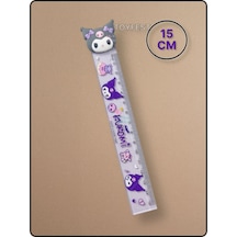 Kurmoni Little Witch Figürlü 15 Cm Lik Şeffaf Cetvel - 1 Adet