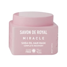 Savon De Miracle Saç Bakım Maskesi 250 Ml Boyalı Ve Kıvırcık Saçlar Iyileşme Etkili Shea Yağı
