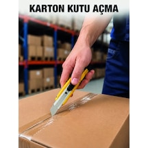Profesyonel 5 Li Metal Falçata Seti Çelik Gövdeli Maket Bıçağı Koli Ve Karton Kesici Mh-hs0819-6872