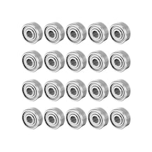 Dünya Magnet 623zz Rulman, 20 Adet, Metal Mühürlü Minyatür Bilya, 3x10x4 Mm , 3d Mikro Yazıcı
