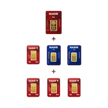 Nadir Gold 24 Ayar 14 Gram Altın 1 Ad 5 Gram Altın + 2 Ad 2,5 Gram Altın + 4 Ad 1 Gram Altın