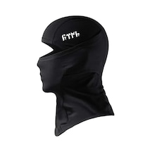 Flex Göktürkçe Türk Yazılı Model 1 Reflektörlü Siyah Maske Balaklava Balaclava Buff Motosiklet Scooter