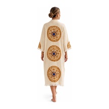 Brandsmiths Mandala Eye Kimono Sarı