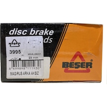 Beşer 3995 Arka Fren Balatası Magirus Ym-Daily Iii-Otokar 10--