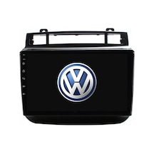 Volkswagen Touareg - Araç Multimedya Ekran - 2gb 32gb - S - Black - 2010 - 2015 - 9 Inch - Myway - Red