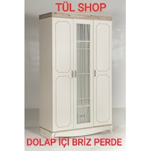 Briz Perde Dolap Içi Çubuklu Özel Dikim Dolap Perdesi (403134659)