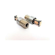 Femex P21W Non-Direction 1156 Tek Duy 3030 Chip 24Smd Turuncu Led