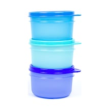 Tupperware Şeker Üçüzler Saklama Kabı 3 X 250 Ml