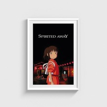 Spirited Away 2001 Film Posteri Tablo Çerçeveli Poster Duvar Dekorasyonu Beyaz Çerçeveli Tablo Beyaz Çerçeveli Tablo Dn11d344beyaz