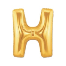 H - 959 - Harf Folyo Balon Altın Renk - Edntrend - 40 İnç