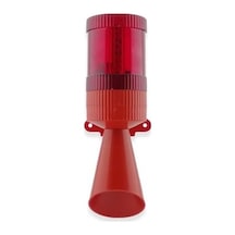 İk.2001r-24vdc Yanıp Sönen Led İkaz+120db Borulu