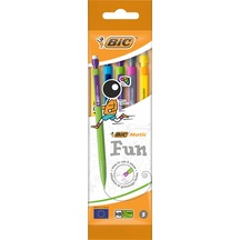 Bic Matic Fun Versatil Kalem 0.7 5'li 3 Adet Çok Renkli