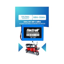 Kral Kr-301-l Mira Uyumlu Batarya Lifepo4 60v 32ah