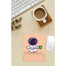 Kopya - Yogacı Astronot Desenli Bilek Destekli Mouse Pad Mousepad
