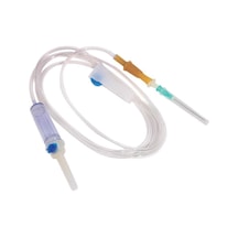 Serum Seti Luer Lock İnfüzyon Seti 21g Yeşil İğneli 25 Adet