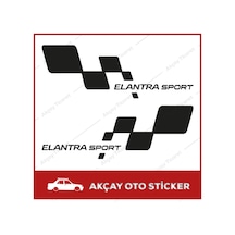 Hyundai Elantra Sport Sticker Elantra Sticker Oto Sticker
