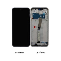 Teknonet Xiaomi Redmi Note 9 Pro Uyumlu Lcd+dokunmatik+çıtalı - Siyah