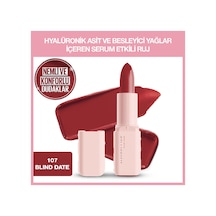 Maybelline New York Serum Etkili Hyalüronik Asit Ve Besleyici Yağ İçeren Satin Ruj 107 Blind Date