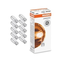12v T10 W5w Dipsiz Ampul 10'lu Paket