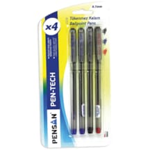 Pensan Tükenmez Kalem Pen Tech 0.7 MM Siyah 2228 12 Adet