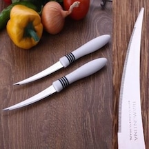 Tramontina 23462/284 Paslanmaz Çelik Orta Kıvrık Lazerli Domates