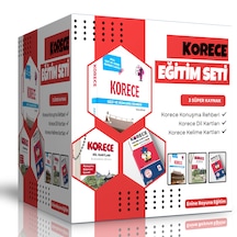 Korece Öğreten Eğitim Seti Kitap Ve Ezber Kartları