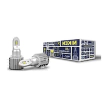 Led Xenon Ampul Seti, 55w 18000 Lümen 6500k Beyaz Işık Sunan 2 Adet