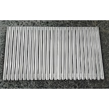 İstenilen Ölçülerde Izgara Yapılır.33X58 Paslanmaz Krom Izgara