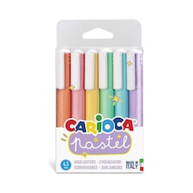 6'lı Pastel Işaretleme Fosforlu Kalem Çok Renkli