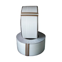 Tanpet Otomatik Makine Çemberi Beyaz 8 MM 4000 Metre
