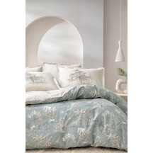 Yataş Bedding Aster Çift Kişilik Ranforce Nevresim Seti - Adaçayı