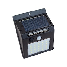 Powermaster  Pm-4528 Solar Sensörlü Duvar Tipi 20 Ledli Duvar  Apli