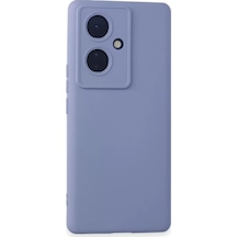 Newface Vivo V29 Lite Kılıf Nano İçi Kadife Silikon - Lila