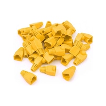 Sl-Rj45-Yellow-25 S-Link Rj45 Sarı Kılıf 25 Li Paket