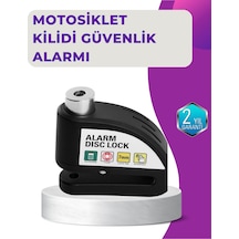 110 Db Alarm Disk Kilidi Motosiklet Scooter Bisiklet Güvenlik - Lisinya
