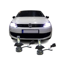 Megamarket06 Vw Polo 6 Uzun Kısa Tek H4 Led Oto Ampulü Zero