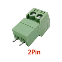 2 Pin 3.81mm Geçmeli 90c Takım Klemens