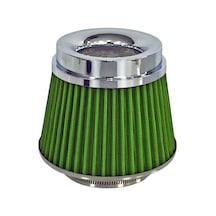 Carub Br4686302 Tuning Hava Filtresi 2 Aparatlı Krom-Yeşil