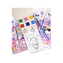 Maxx Sanrio Sulu Boya Defteri 8 Sayfa - 1 Adet